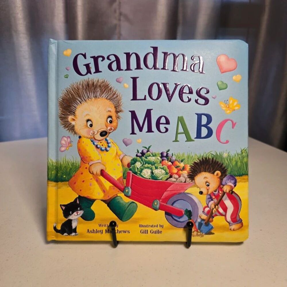 Grandma loves me ABC cardboard book